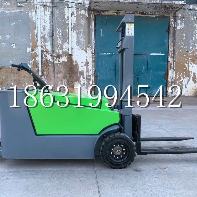 新郑市小型电动叉车1吨2吨步行站驾式电瓶堆高充电装卸车液压升降车铲车